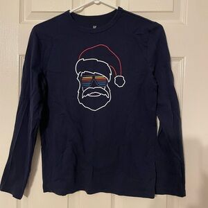 Gap Kids XL cool Santa shirt